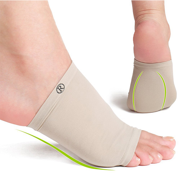 قوس القدم دعم تغطية مفصل القدم المسطحة هلام جوارب الرباط اللفافة الأخمصية ZG -1803